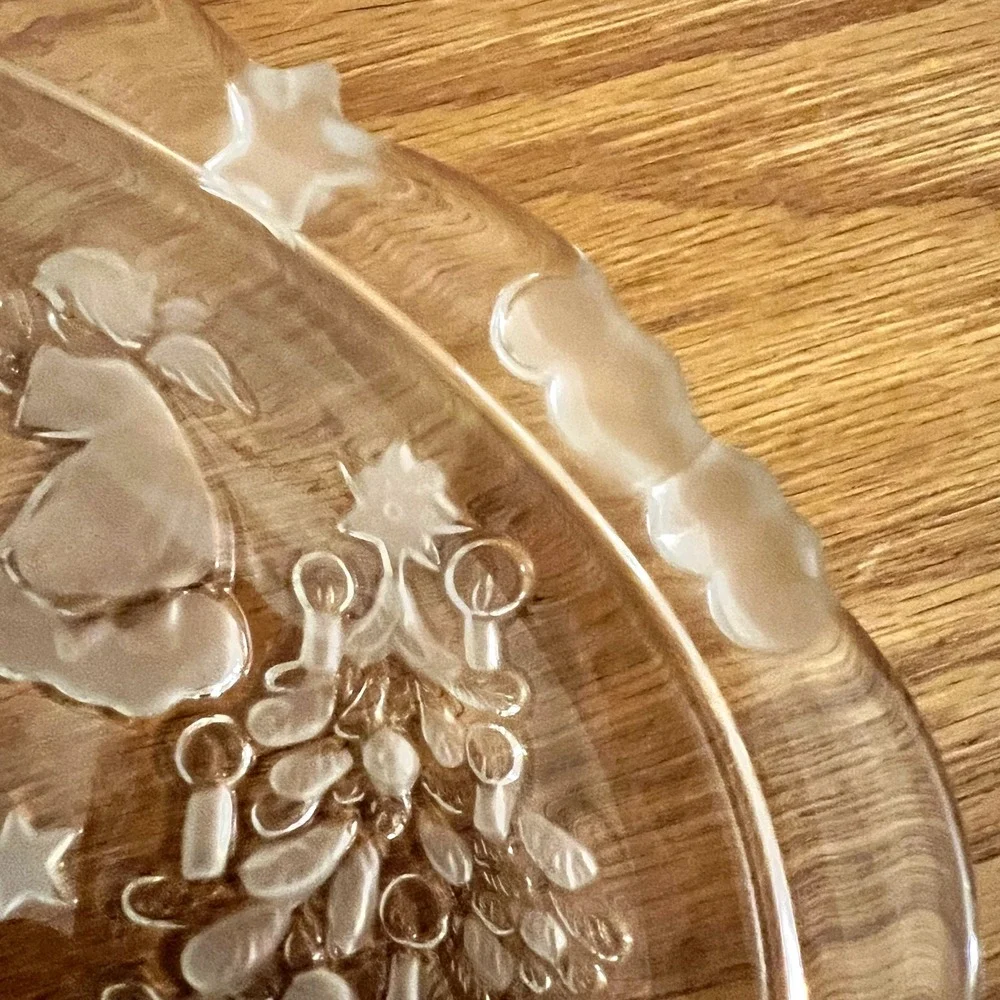 Mikasa Holiday‎ Lights Christmas Sweet Oval Dish 9.25